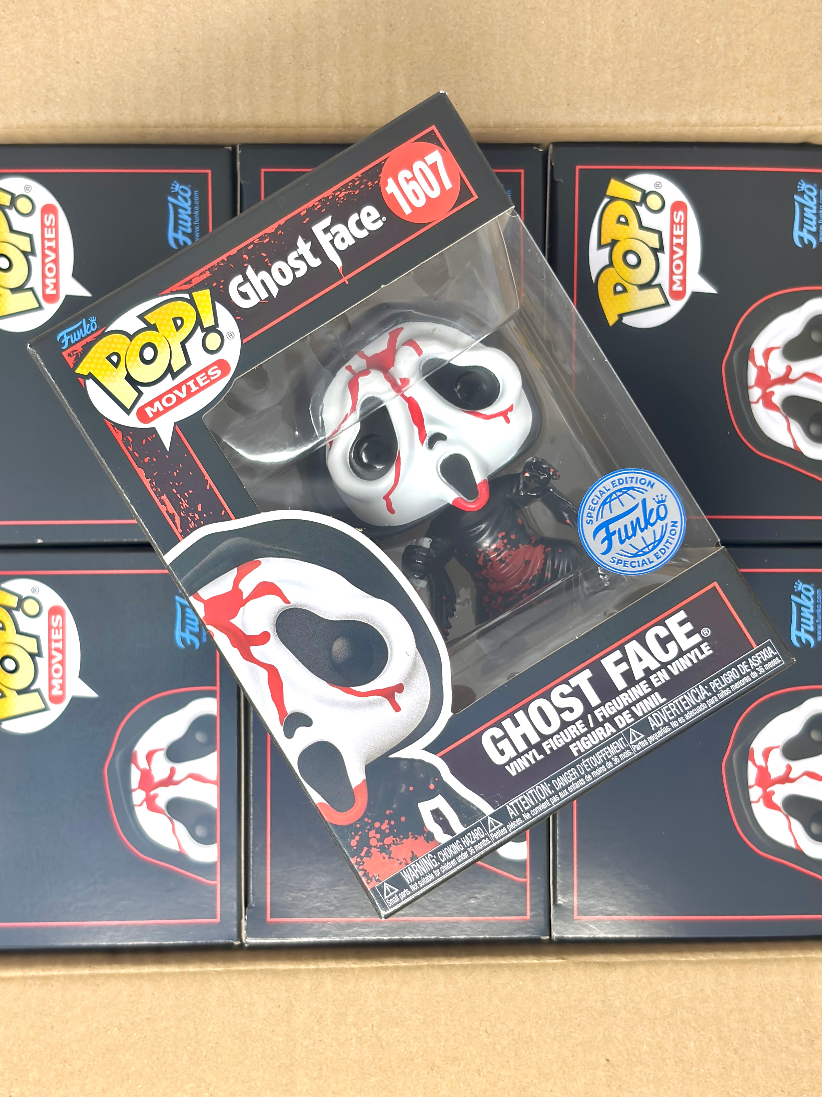 Funko Pop Ghost Face #1607 – Scream (Bloody) w/ Protector