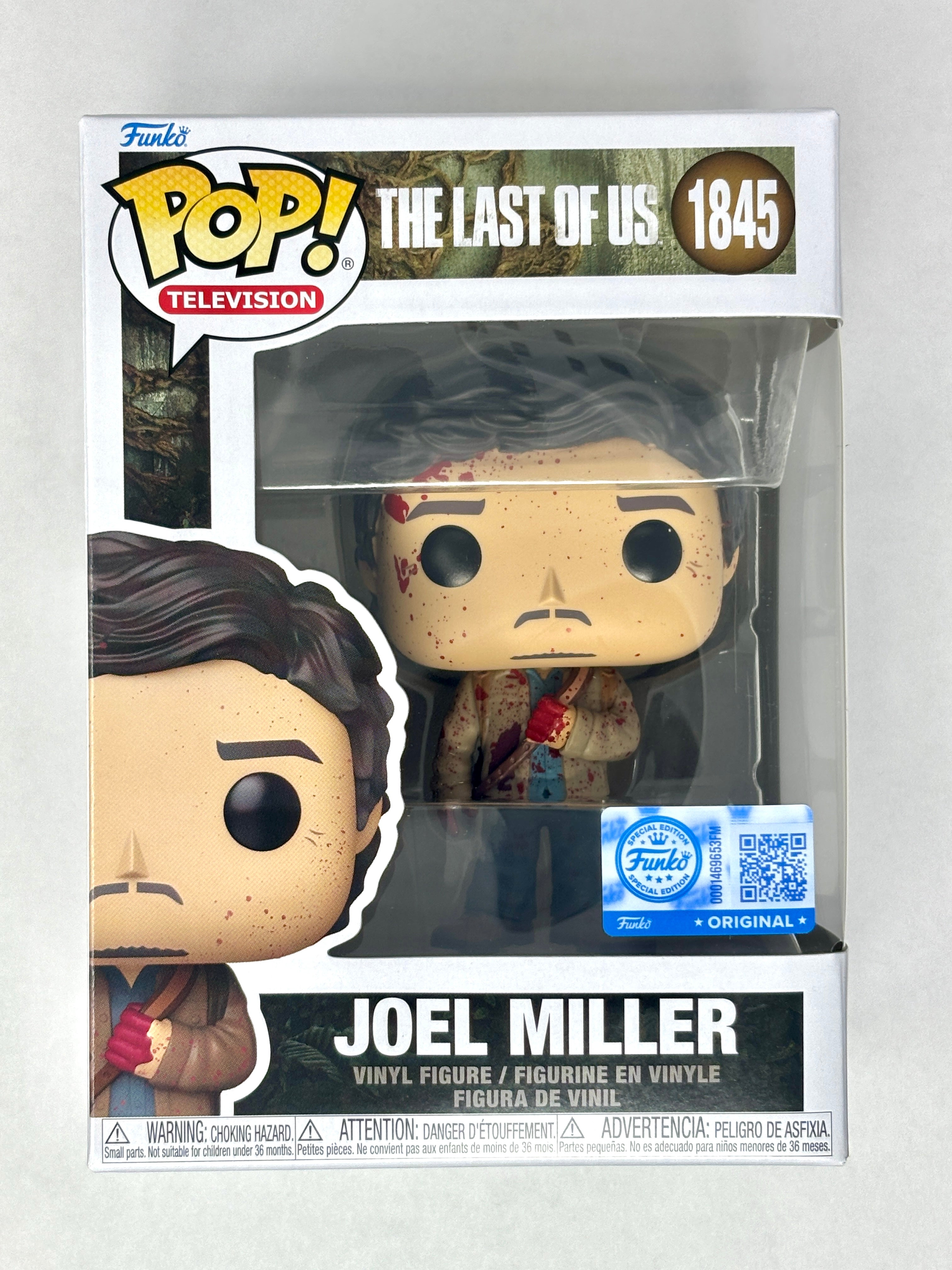 Funko Pop Joel Miller #1845 – The Last of Us (Bloody) w/ Protector