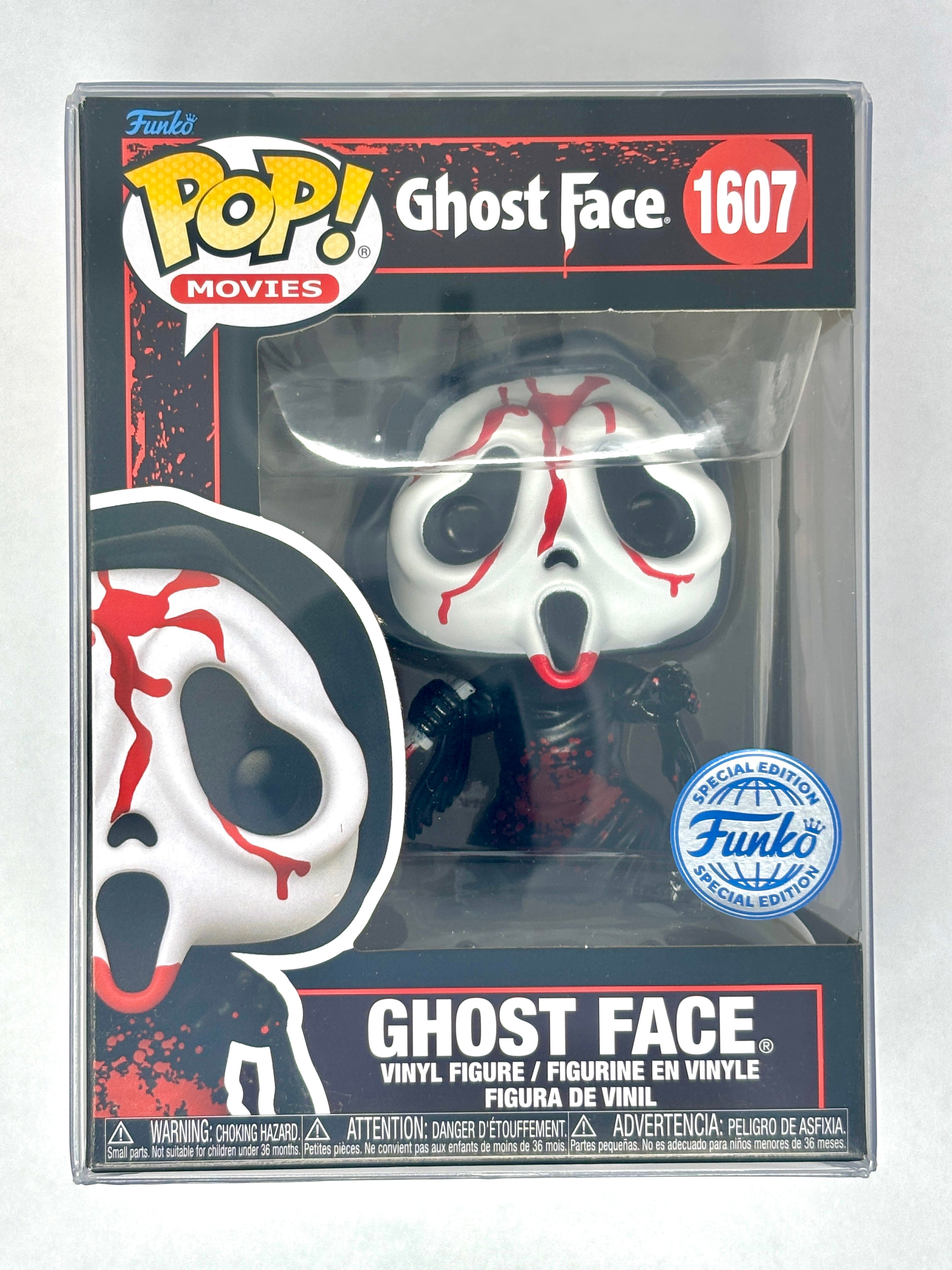 Funko Pop Ghost Face #1607 – Scream (Bloody) w/ Protector