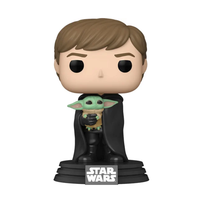 Funko Pop Luke Skywalker with Grogu #482 vinyl figure