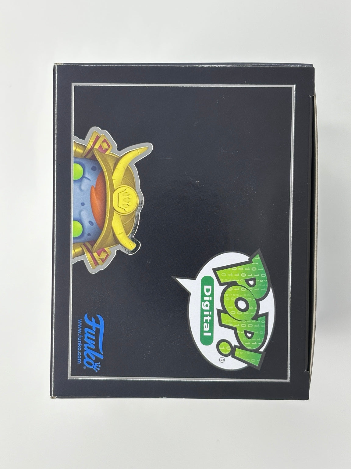 Freddy Funko Zombie Samurai Glow #227 actual box – top