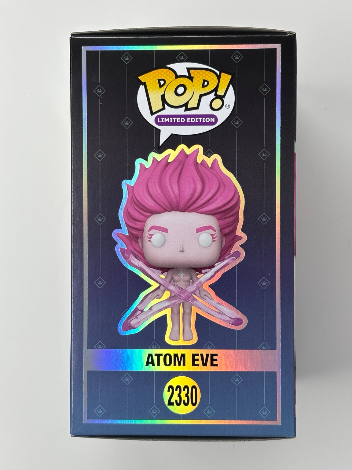 Atom Eve #2330 actual box side artwork