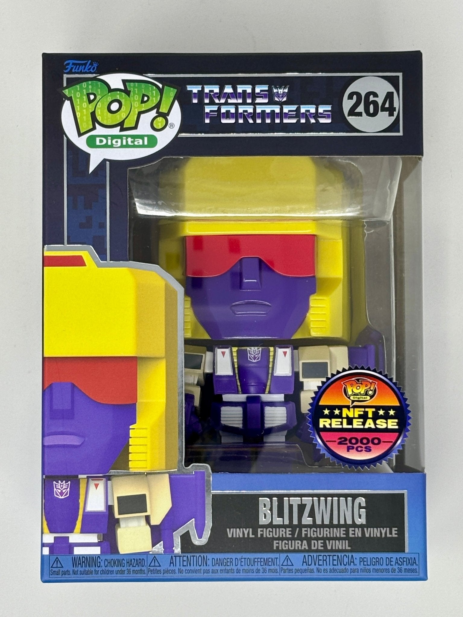 Blitzwing Funko Pop 264 – Transformers – 2000 PCS Funko Pop