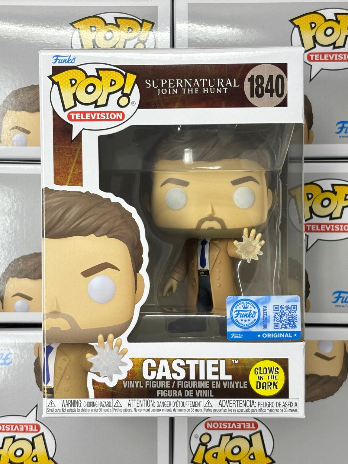 Castiel #1840 Glow in the Dark – front of box