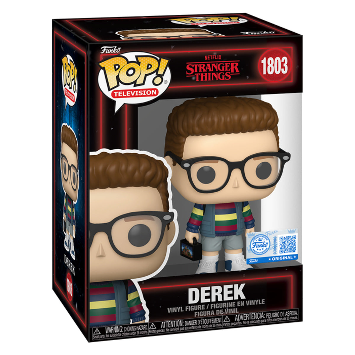 Funko Pop Derek Turnbow #1803 boxed