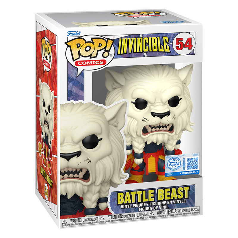 Funko Pop Battle Beast standard #54 boxed