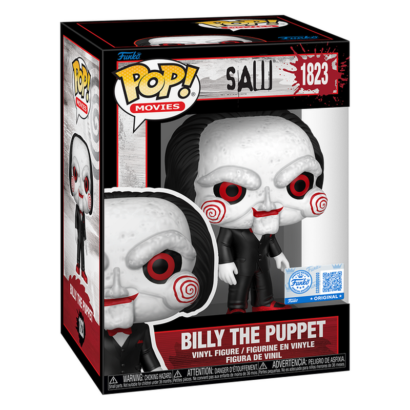 Funko Pop Billy the Puppet #1823 boxed