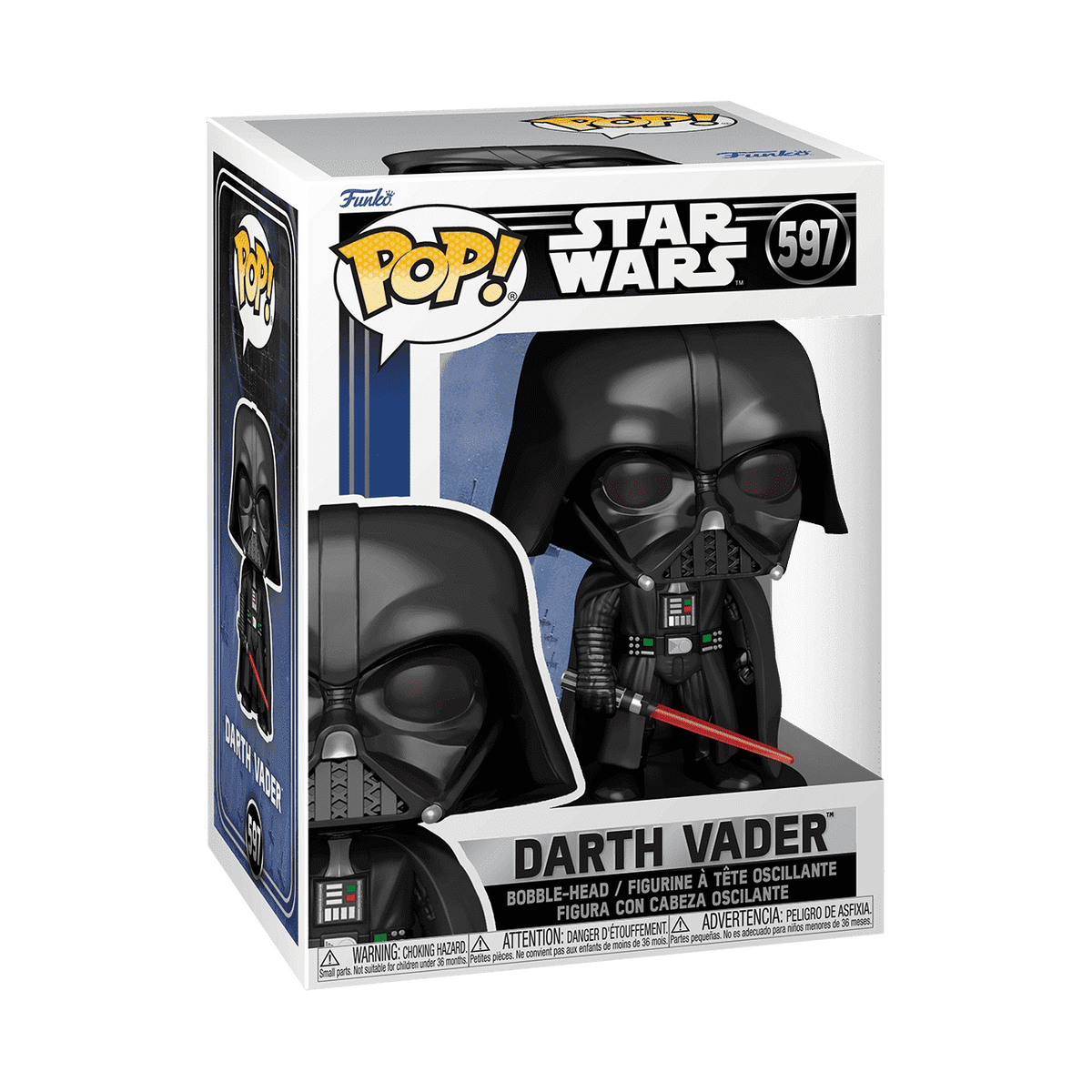 Funko Pop Darth Vader #597 boxed