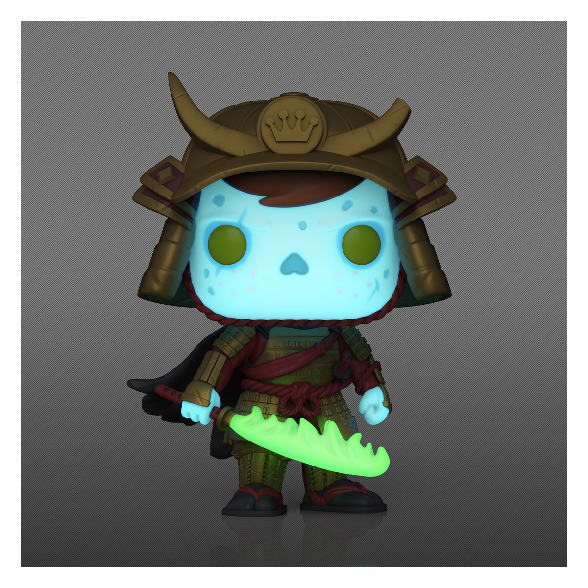Funko Pop Freddy Funko as Zombie Samurai #227 glow in the dark