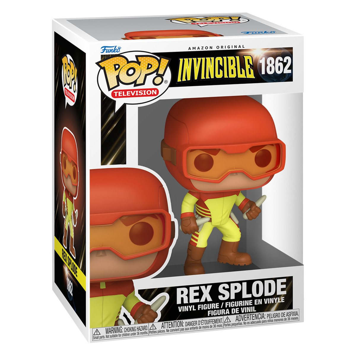 Funko Pop Rex Splode #1862 standard boxed figure
