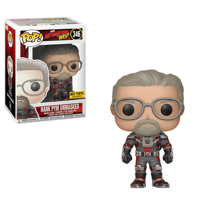 Funko Pop Hank Pym Unmasked #346 vinyl figure
