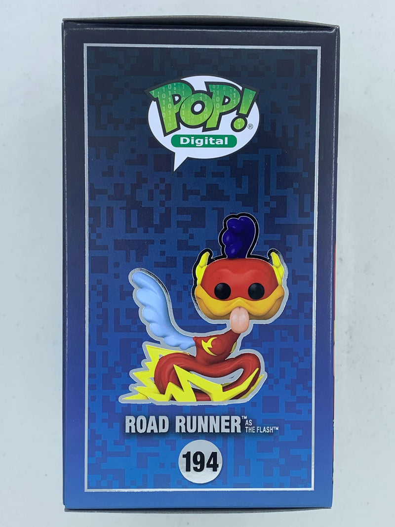 Road Runner as the Flash Digital Funko Pop! 194 LE 1300 Pieces