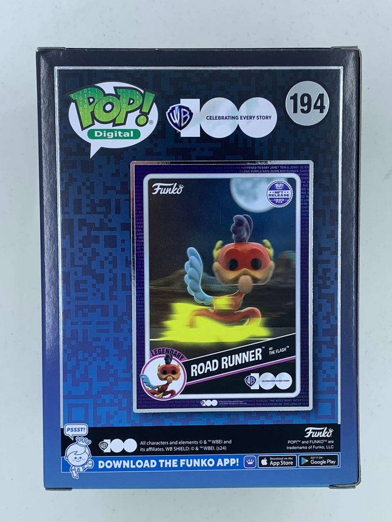 Road Runner as the Flash Digital Funko Pop! 194 LE 1300 Pieces
