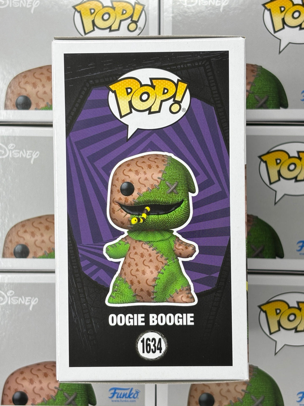 Oogie Boogie Patchwork #1634 – illustrated side of box