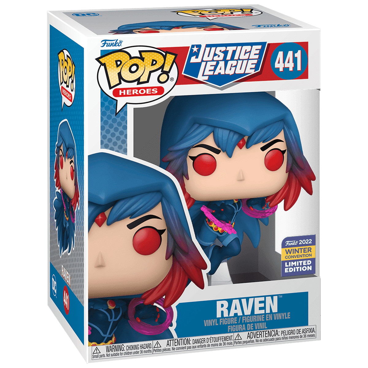 Funko Pop Raven #441 Winter Convention 2022 boxed