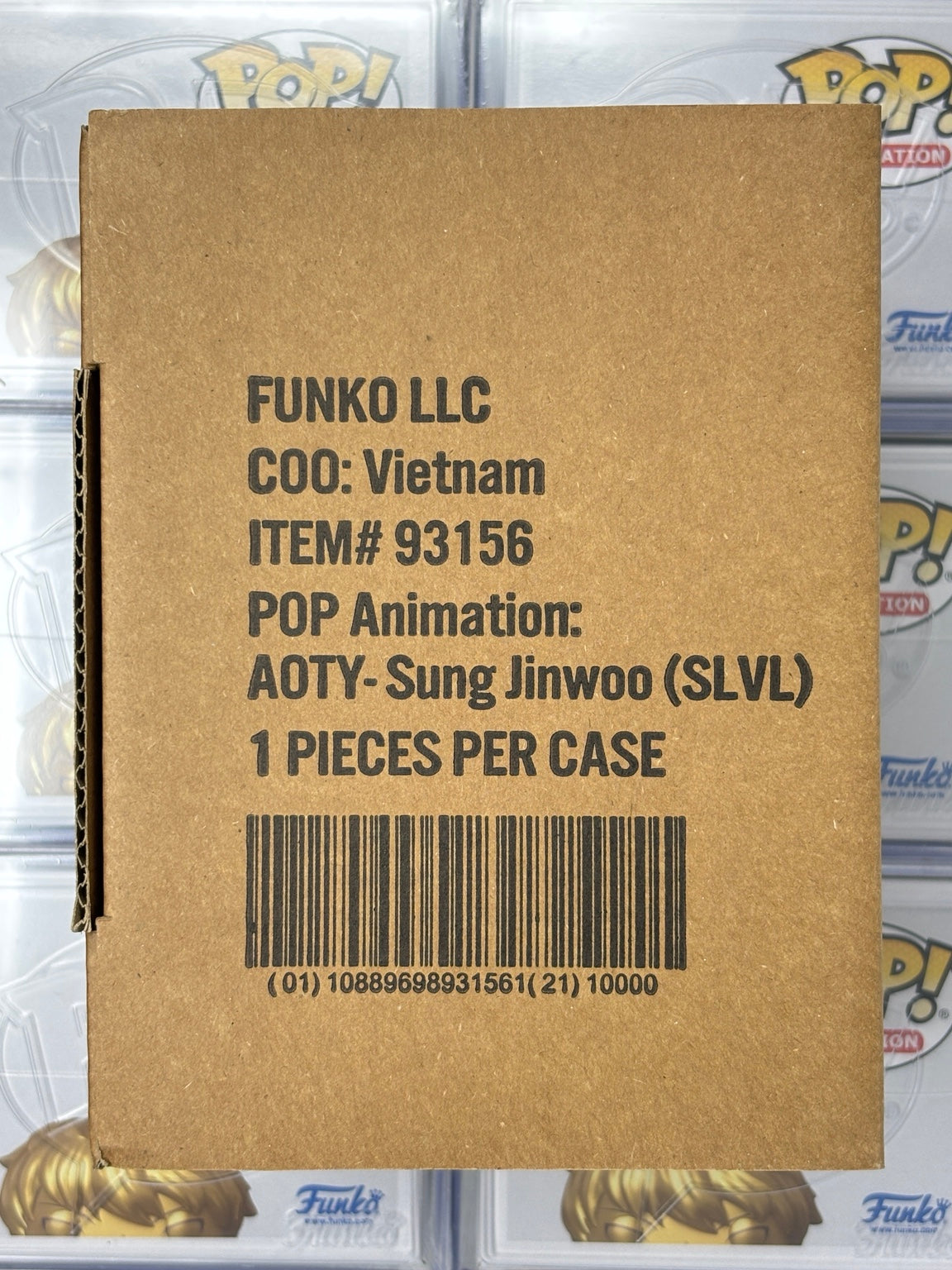 Sung Jinwoo Gold #1982 – outer carton
