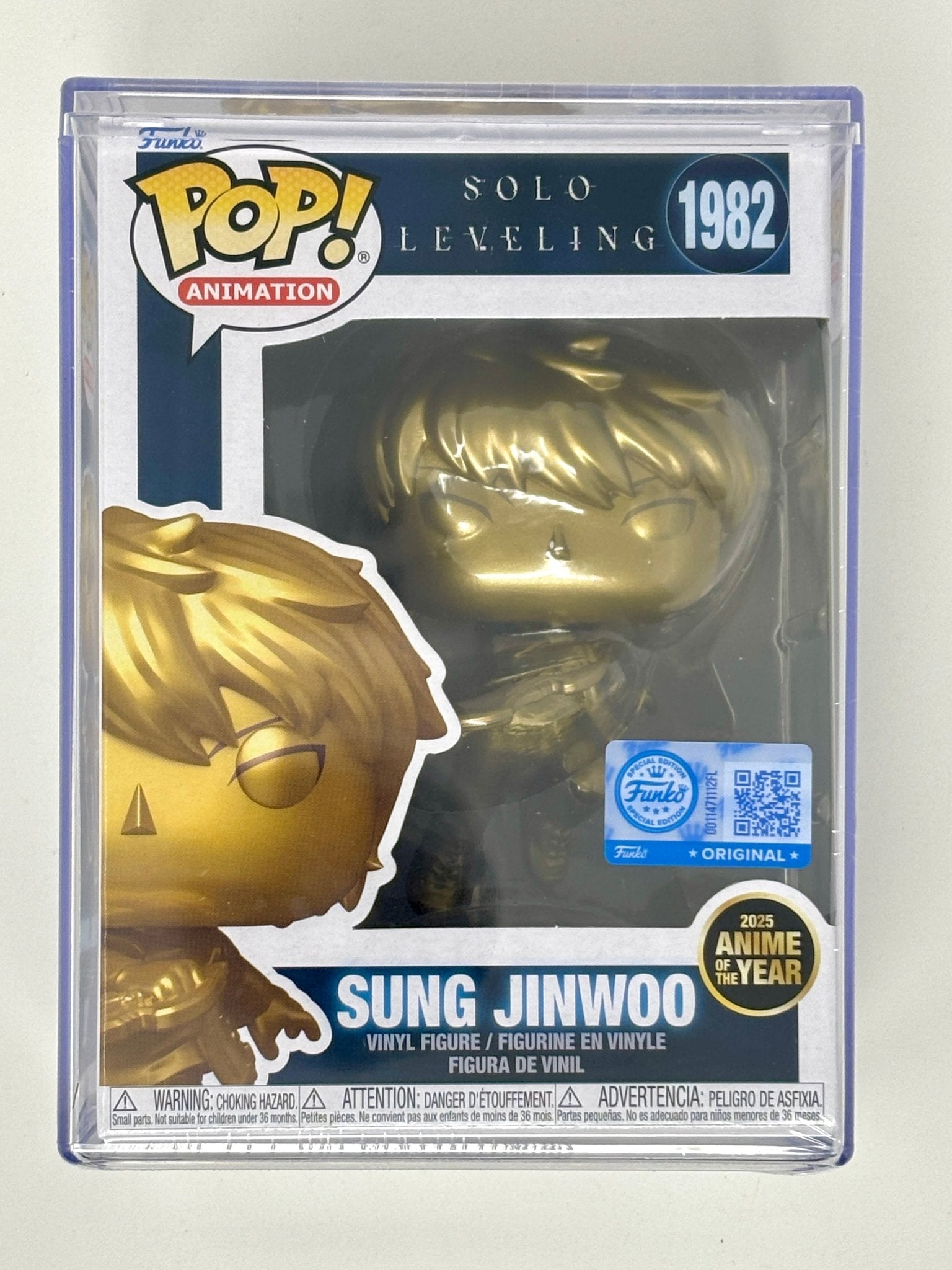 Sung Jinwoo Gold Funko Pop 1982 – Solo Leveling Funko Pop