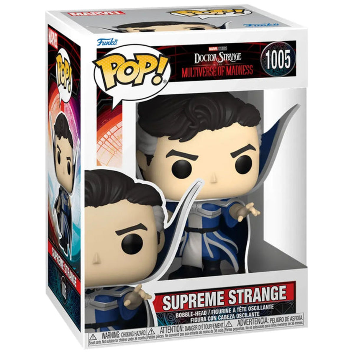 Funko Pop Supreme Strange #1005 boxed – Marvel Doctor Strange in the Multiverse of Madness