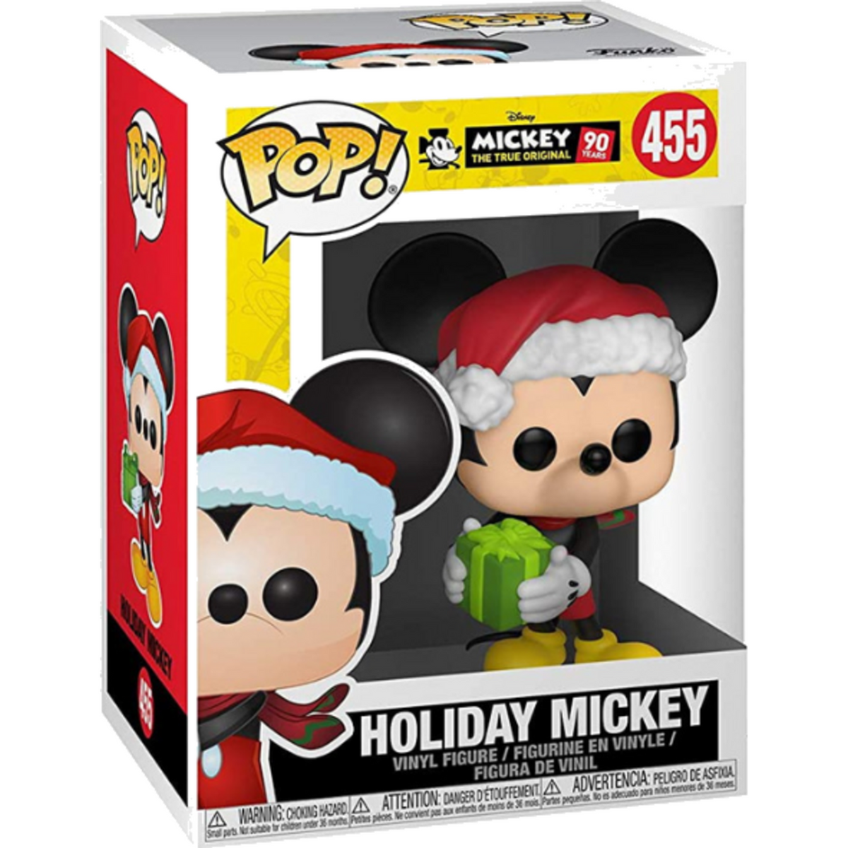 Funko Pop Holiday Mickey #455 boxed