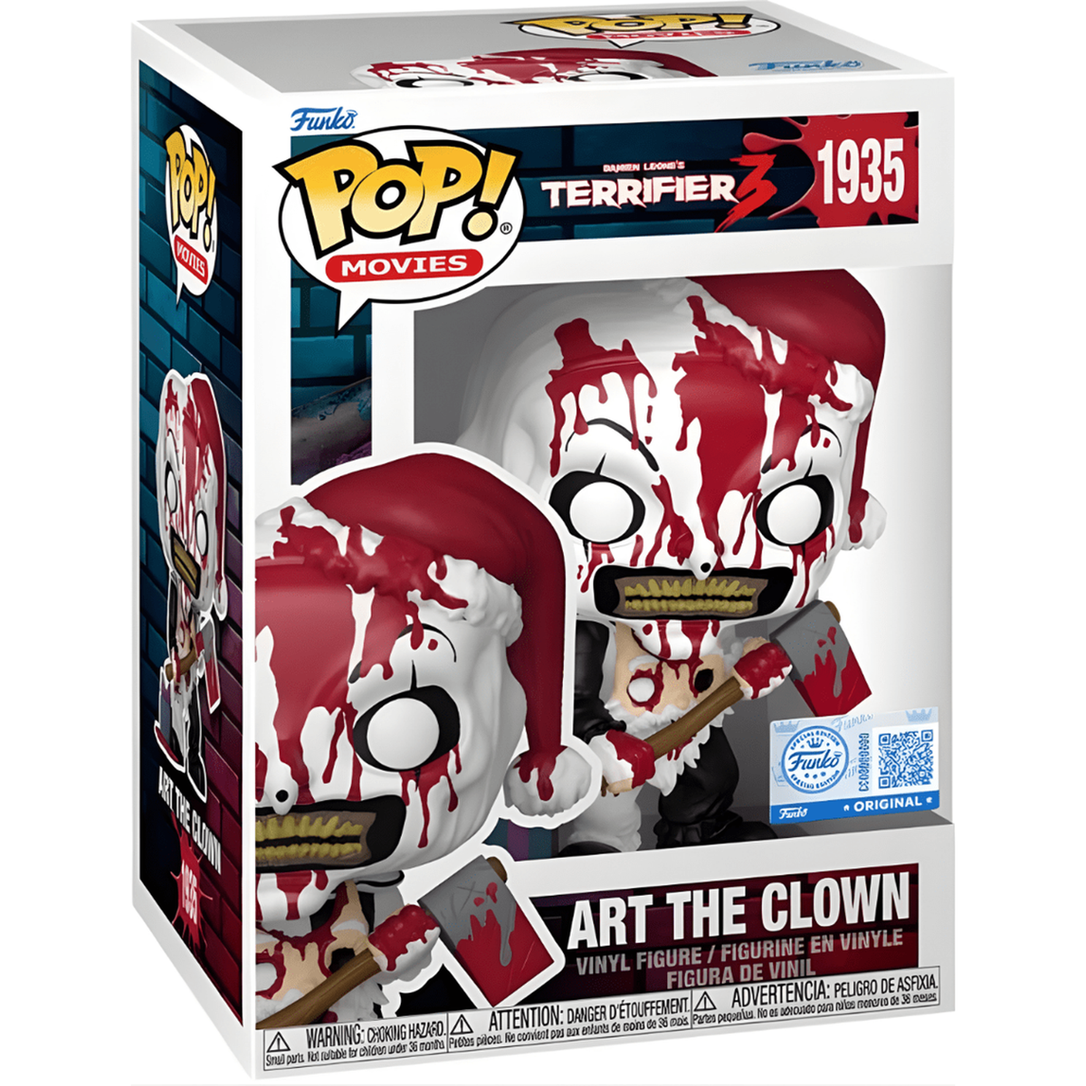 Funko Pop Art the Clown #1935 boxed
