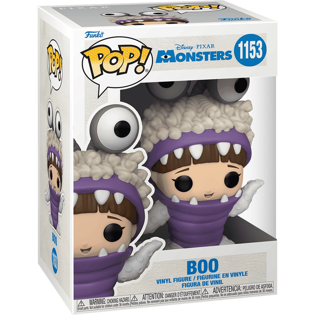 Funko Pop Boo Hood Up #1153 boxed