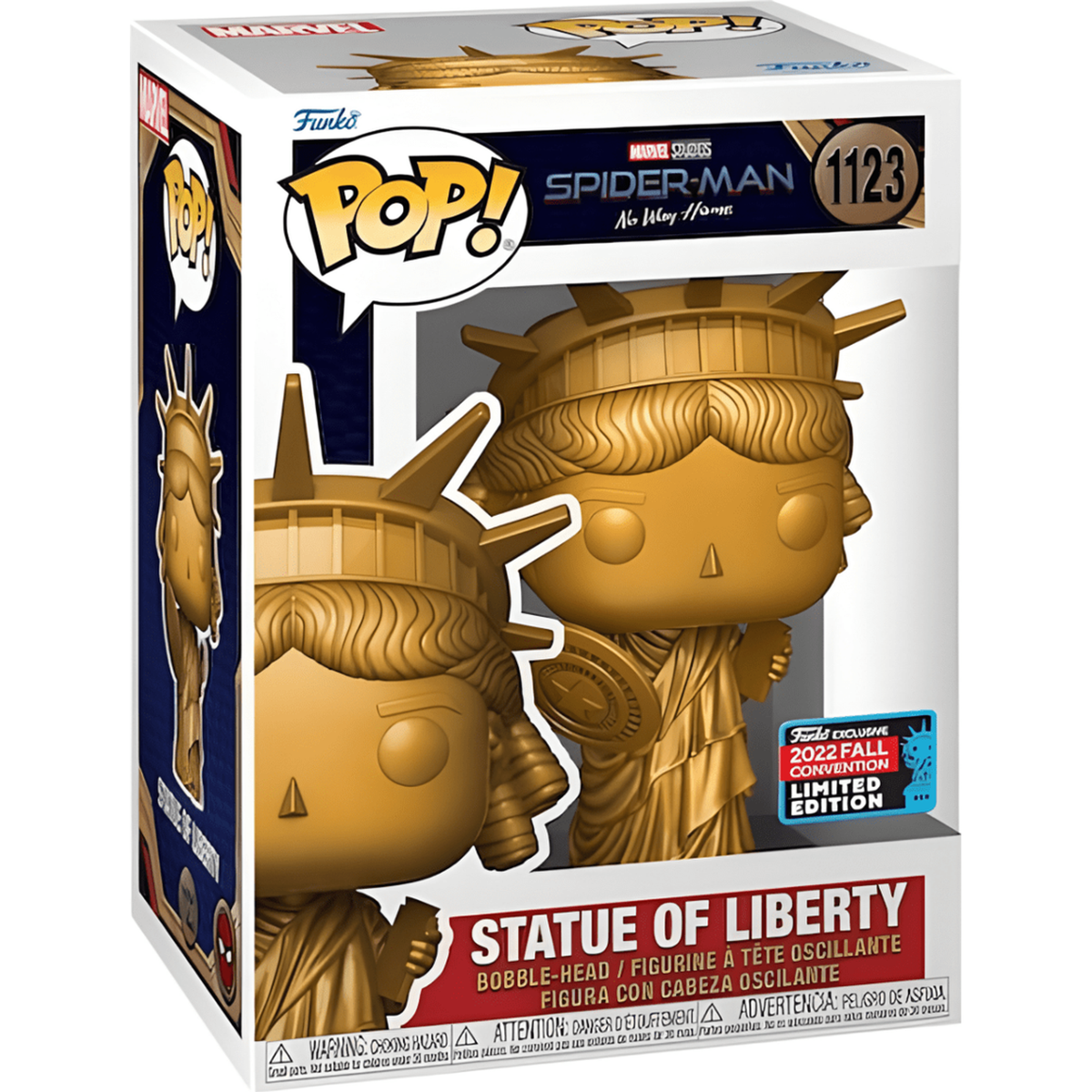 Funko Pop Statue of Liberty #1123 boxed
