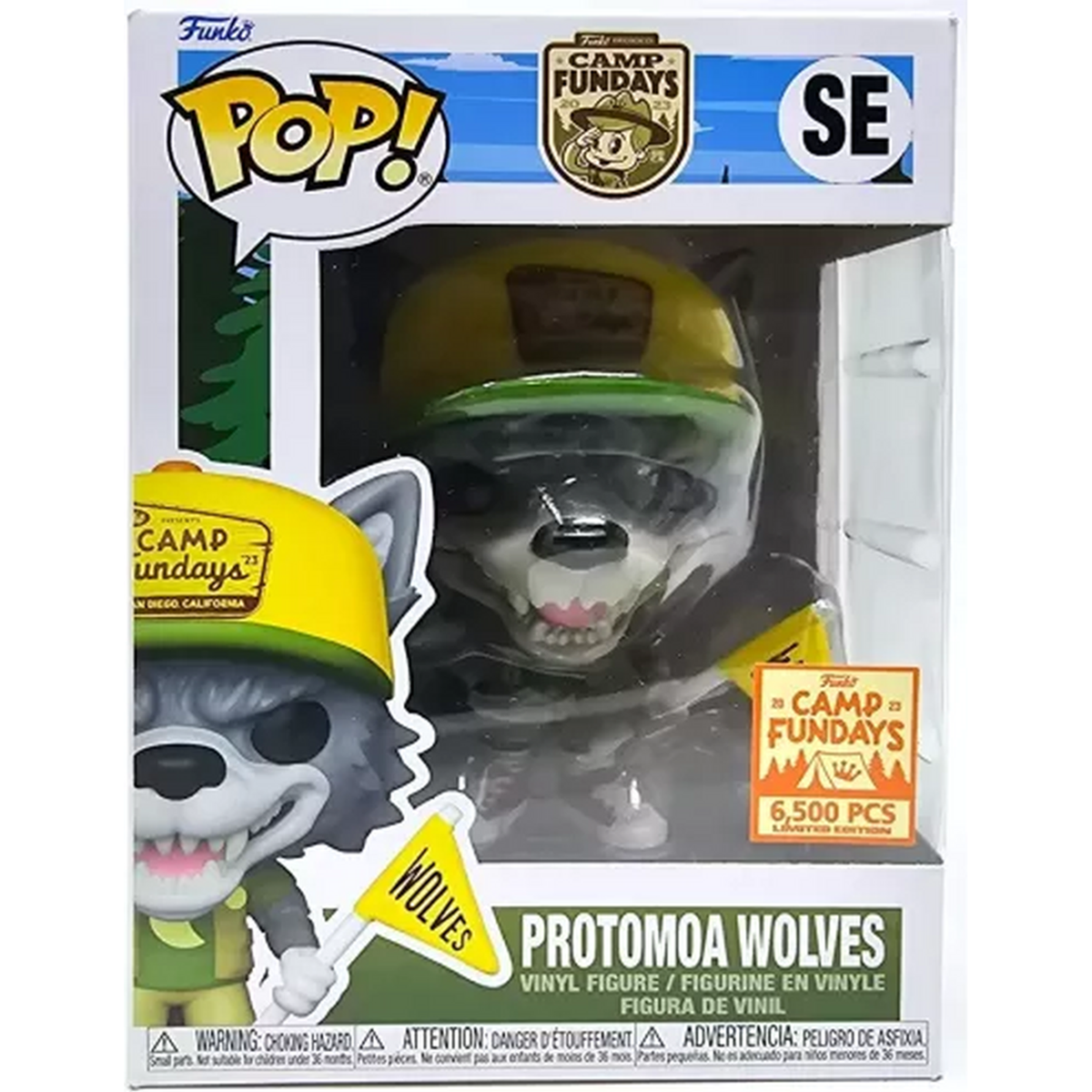 Funko Pop Protomoa Wolves #SE boxed
