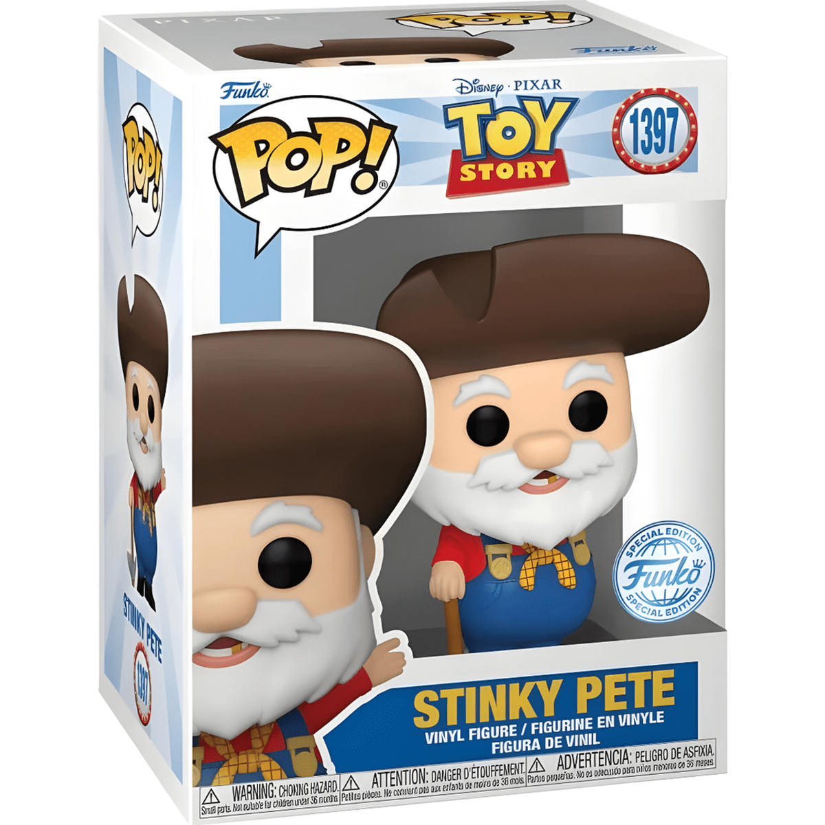 Funko Pop Stinky Pete #1397 boxed