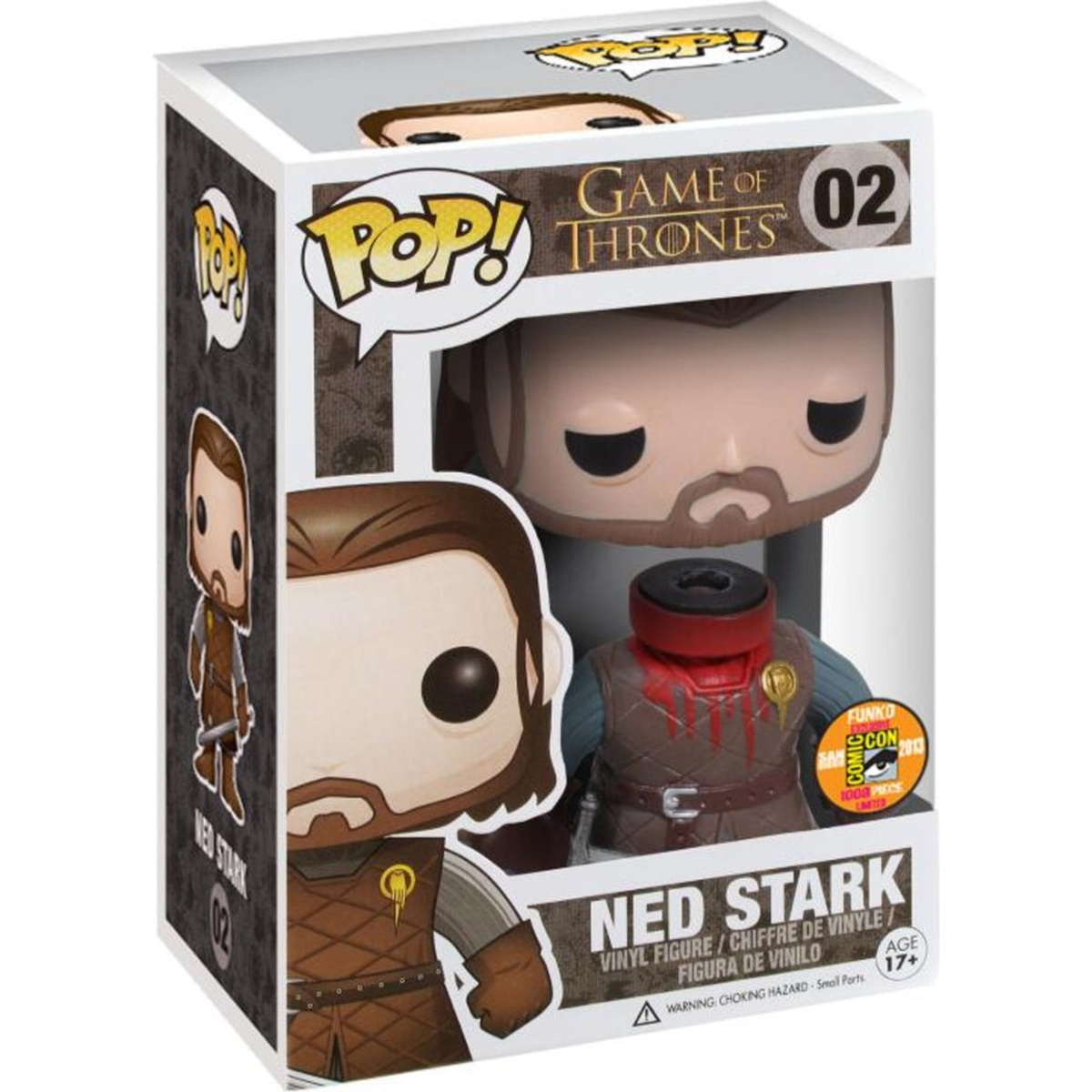 Funko Pop Ned Stark Headless #02 boxed