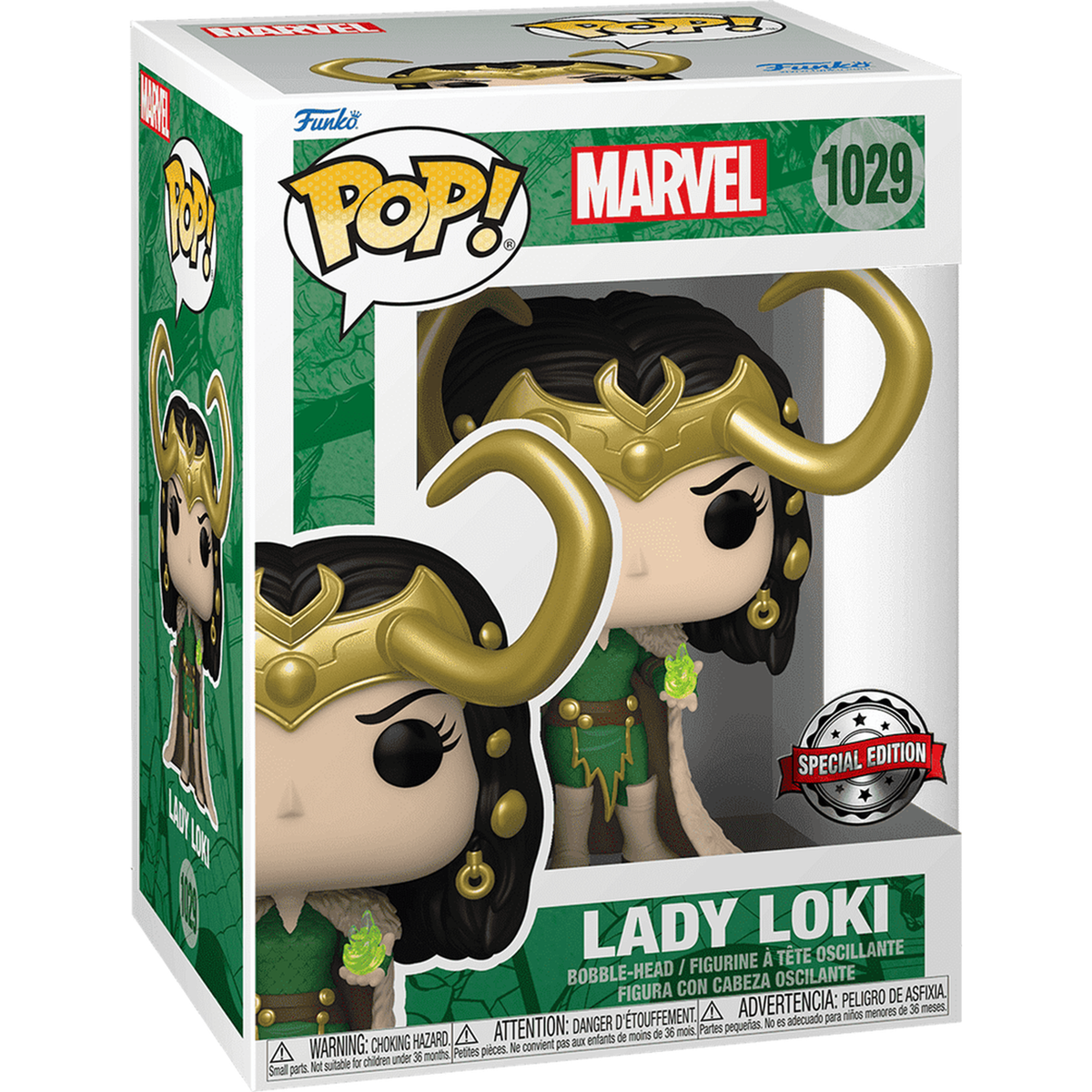 Funko Pop Lady Loki Special Edition #1029 boxed