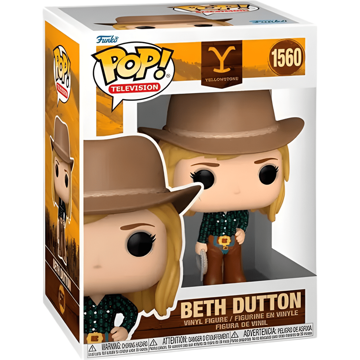Funko Pop Beth Dutton #1560 boxed