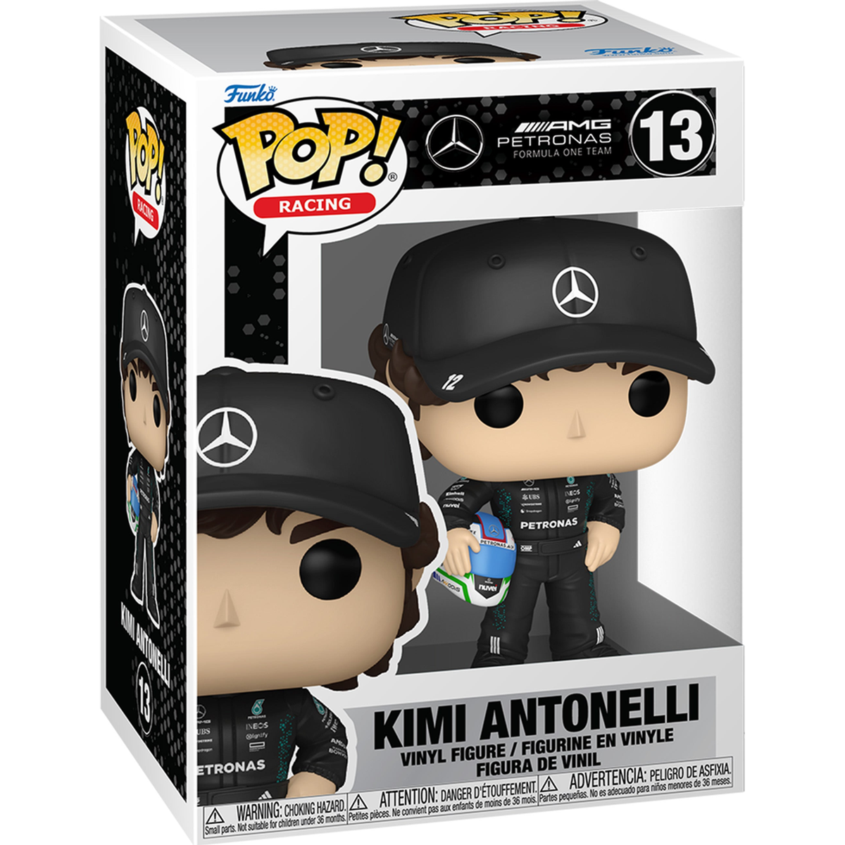 Funko Pop Kimi Antonelli #13 boxed