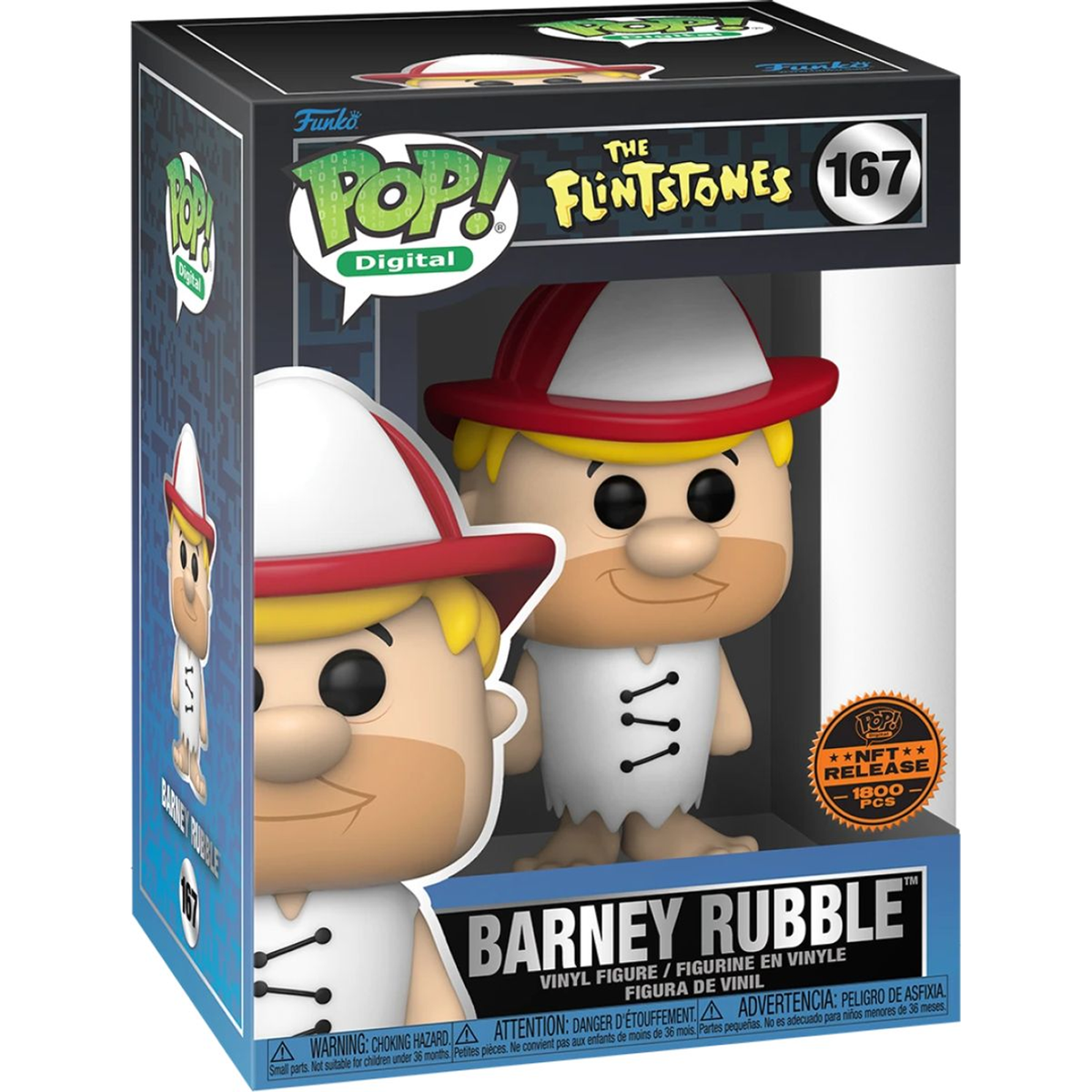 Funko Pop Barney Rubble #167 boxed