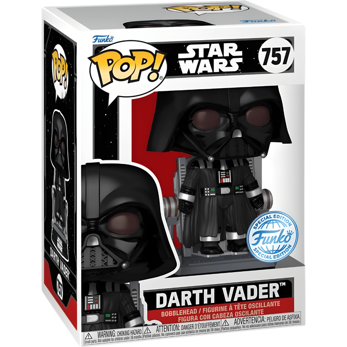 Funko Pop Darth Vader #757 boxed