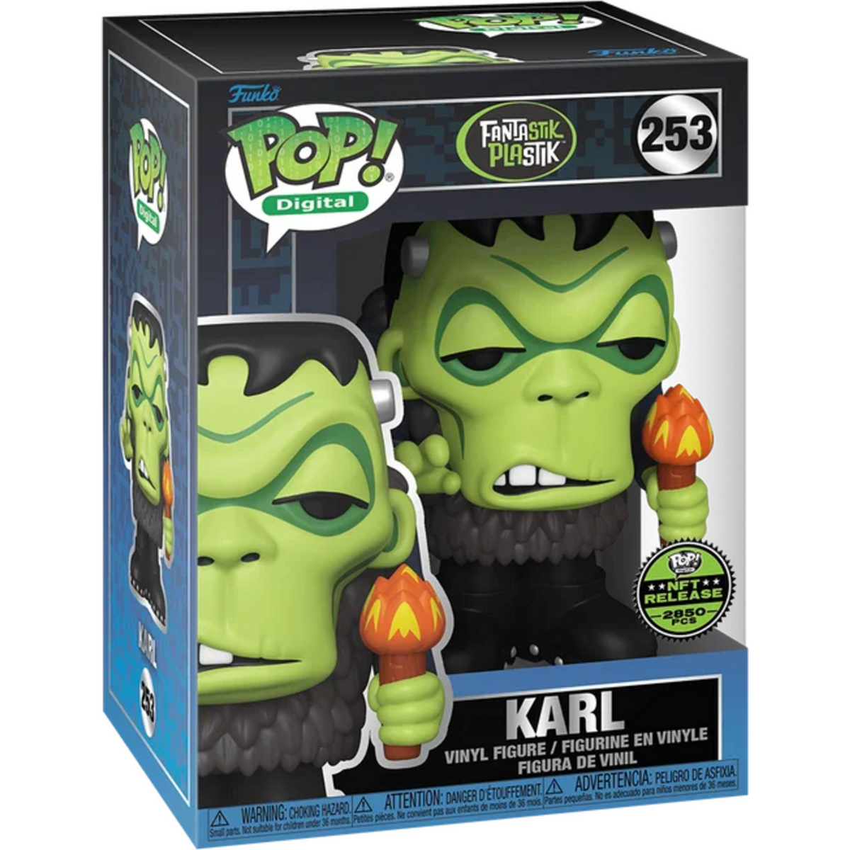 Funko Pop Karl Digital #253 boxed