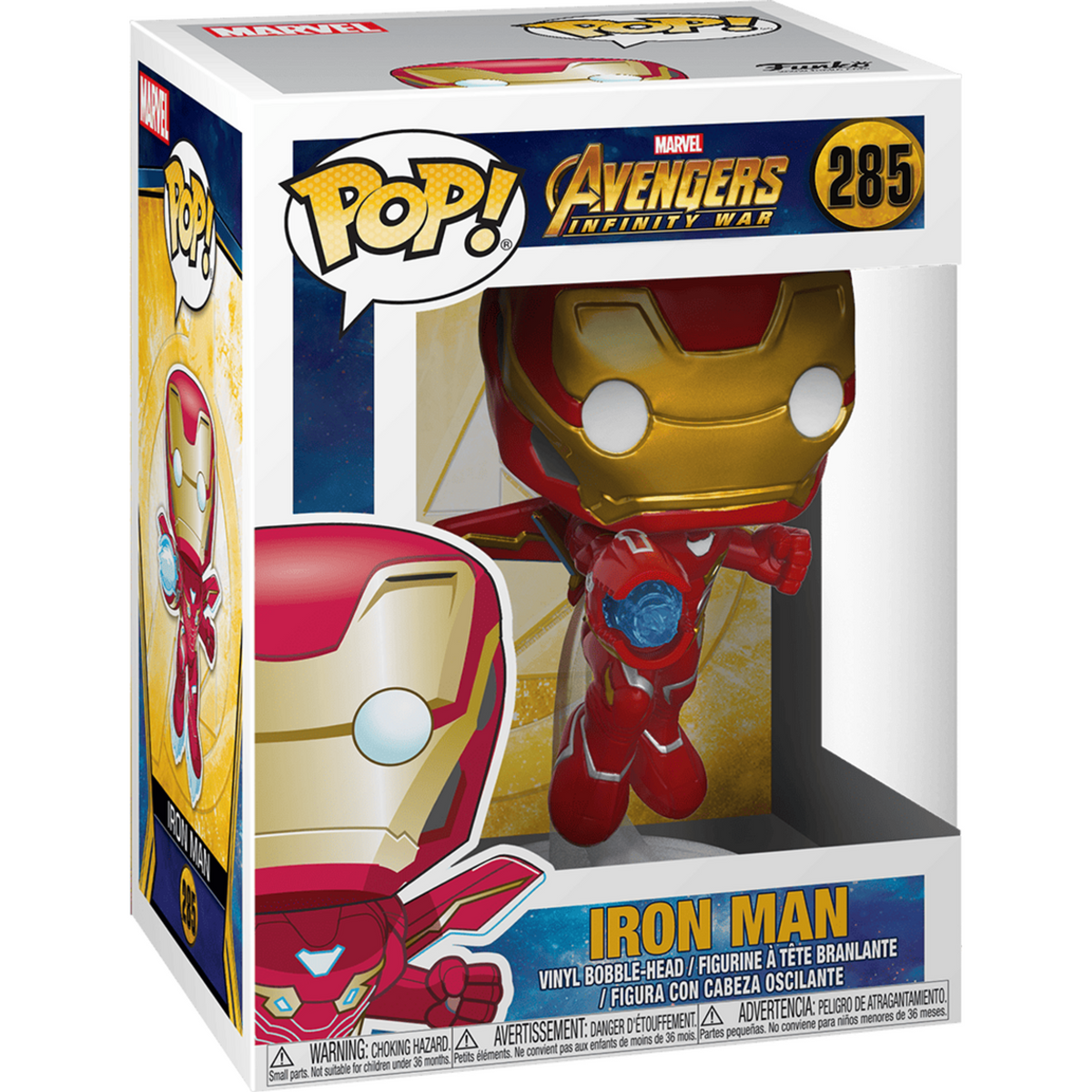 Funko Pop Iron Man Nano Repulsor Cannon #285 boxed