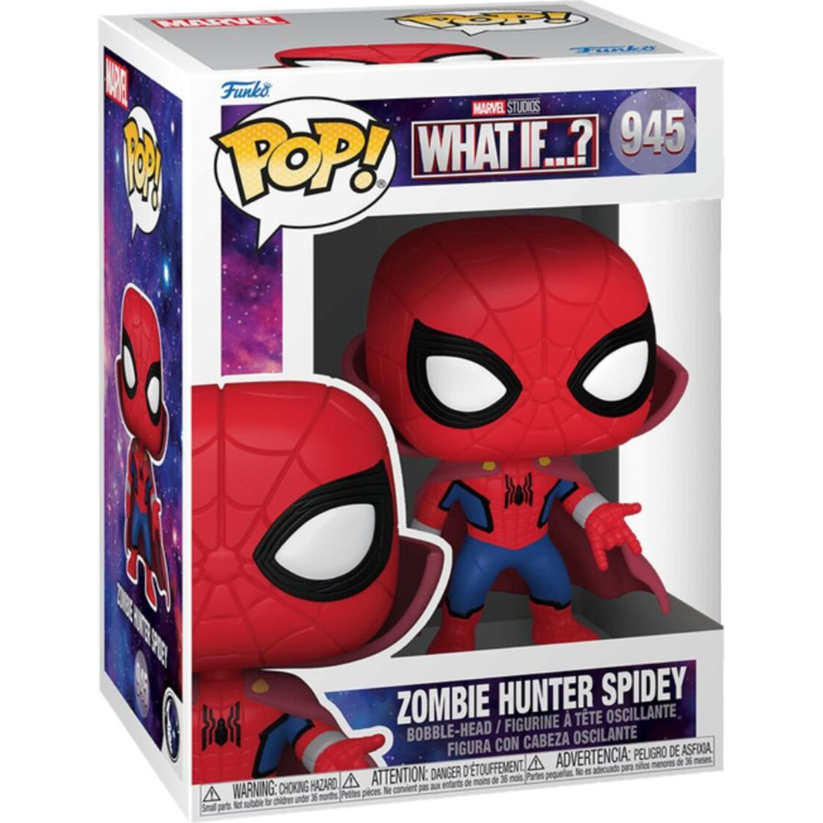 Funko Pop Zombie Hunter Spidey #945 boxed