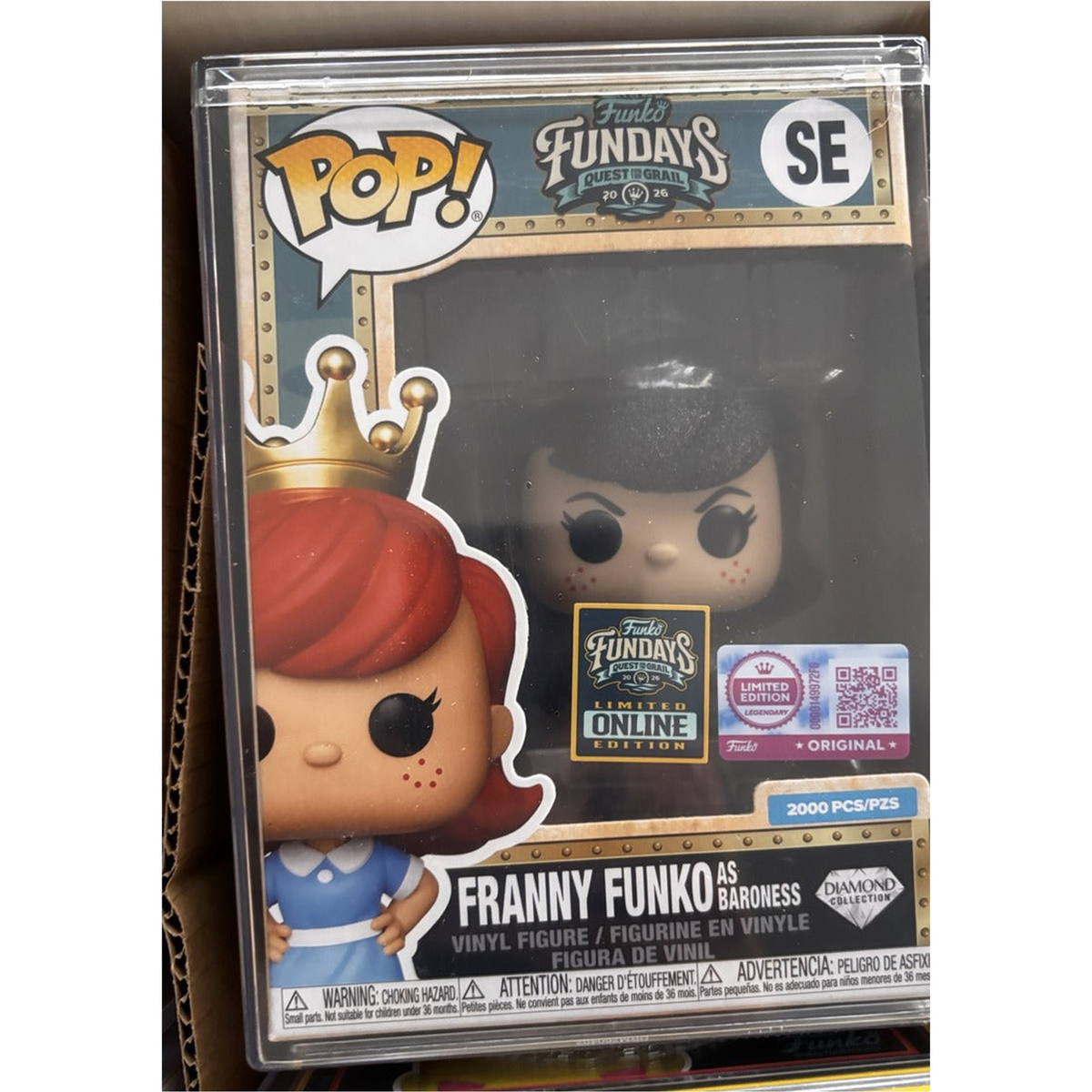 Funko Pop Franny Funko as Baroness Diamond SE boxed