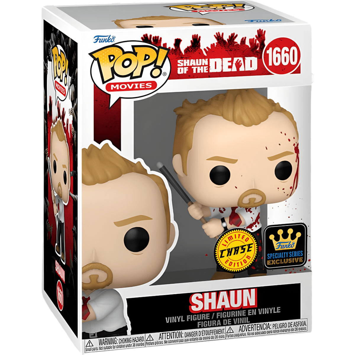 Funko Pop Shaun #1660 Chase boxed
