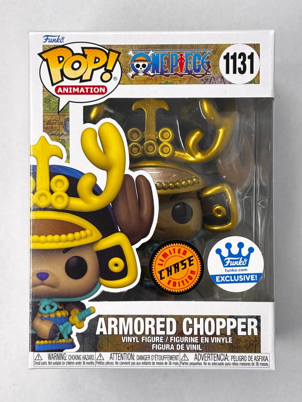 Funko Pop Armored Chopper #1131 Metallic Chase real item front photo
