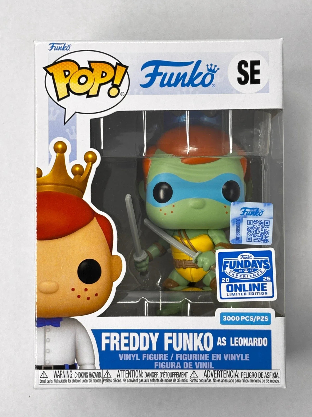 Funko Pop Freddy Funko Leonardo #SE real item front photo