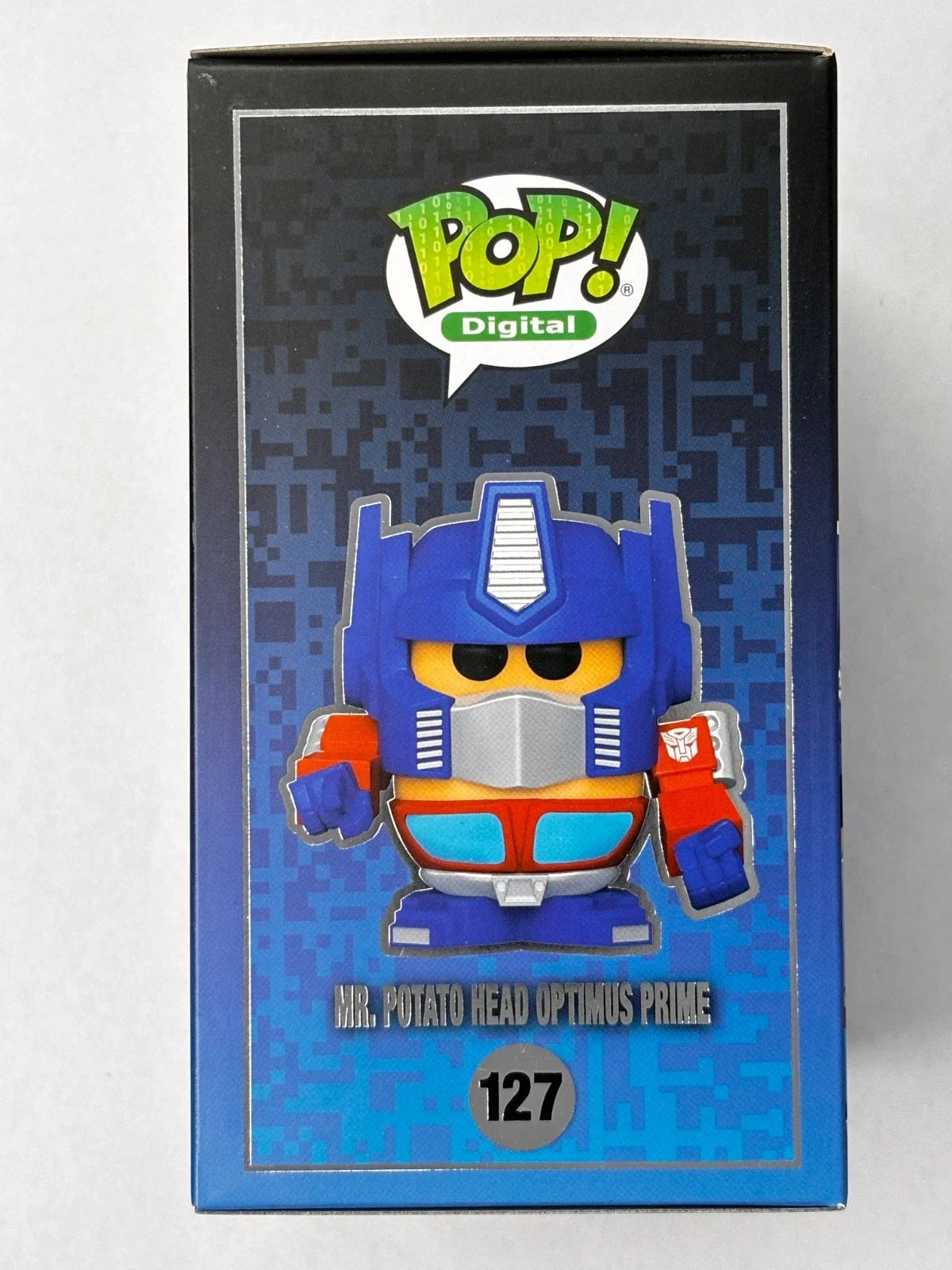 Funko Pop Mr. Potato Head Optimus Prime #127 real item rear window photo