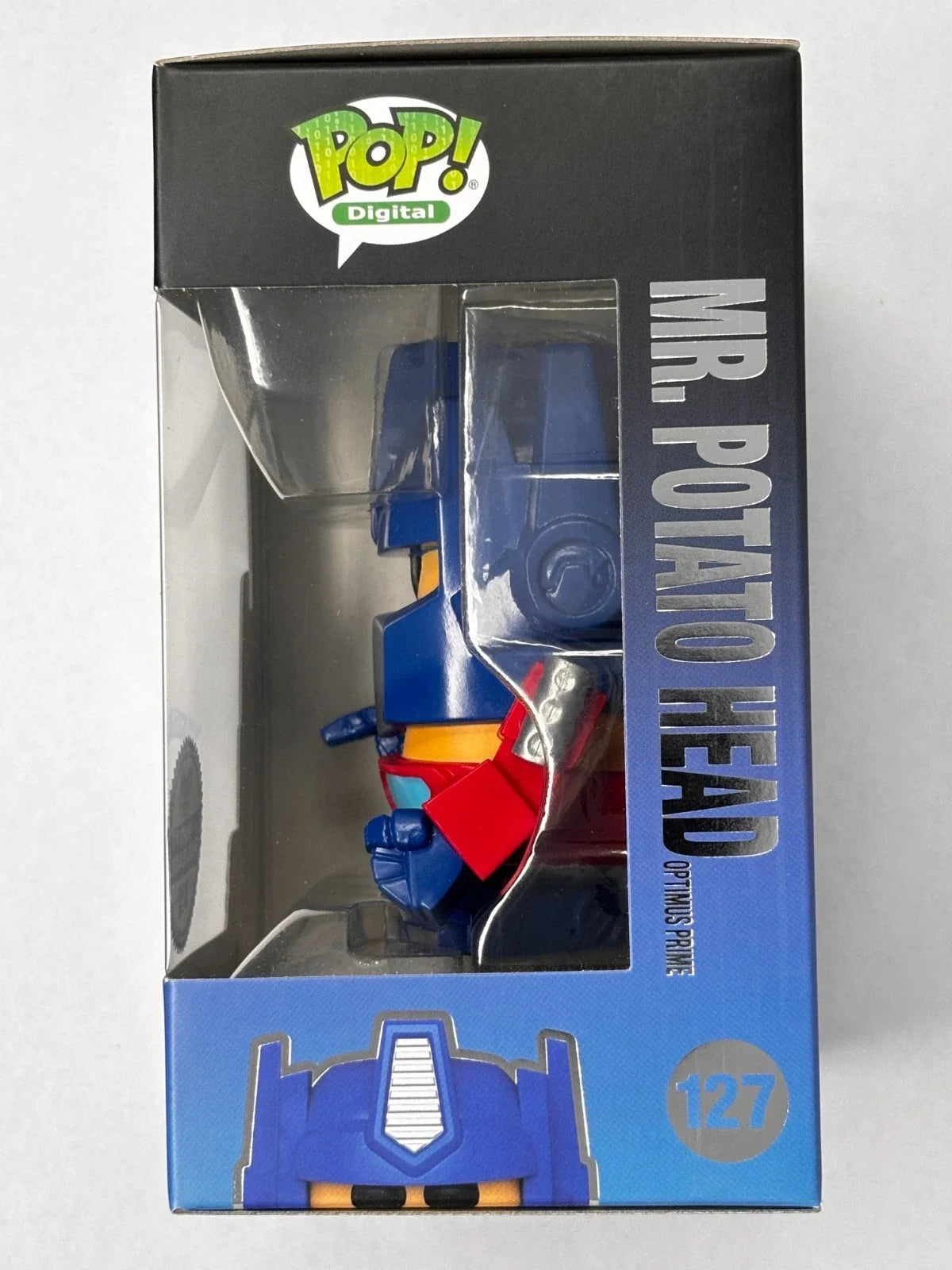 Funko Pop Mr. Potato Head Optimus Prime #127 real item side photo