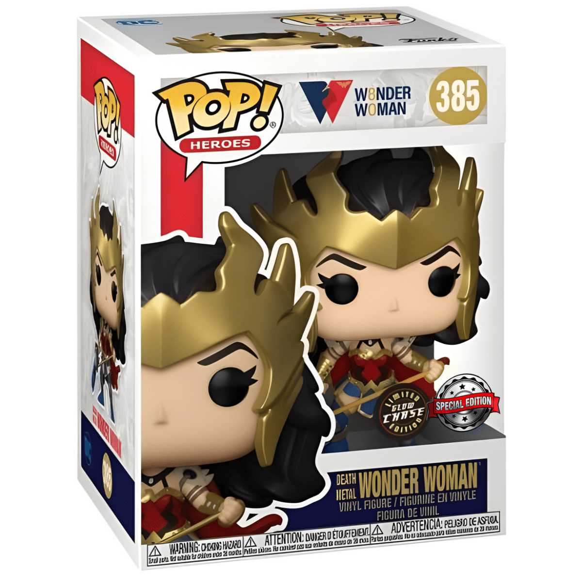 Wonder Woman Funko Pop 385 – DC Comics – Chase Funko Pop