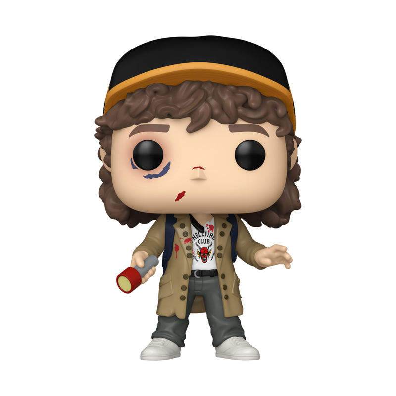 Funko Pop Dustin Henderson Battle Damaged #1800 vinyl figure
