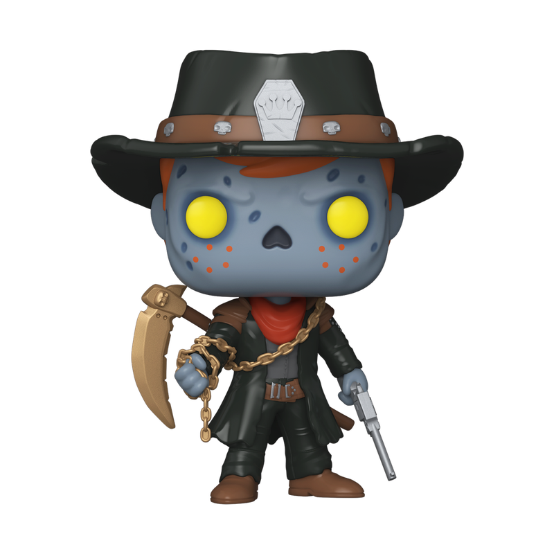 Funko Pop Freddy Funko as Zombie Gunslinger Glow #225 vinyl figure