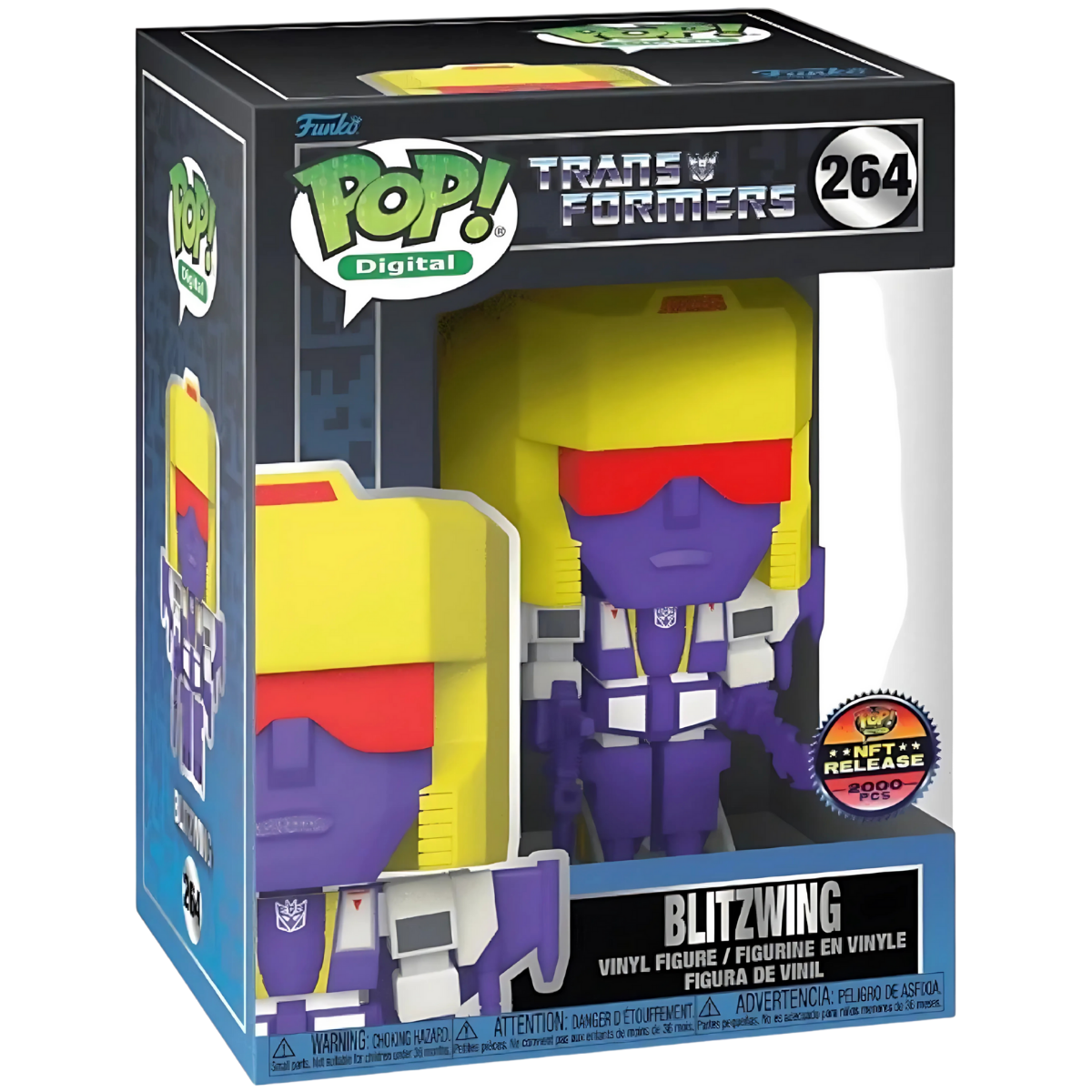 Blitzwing Funko Pop #264 – Transformers – 2000 PCS