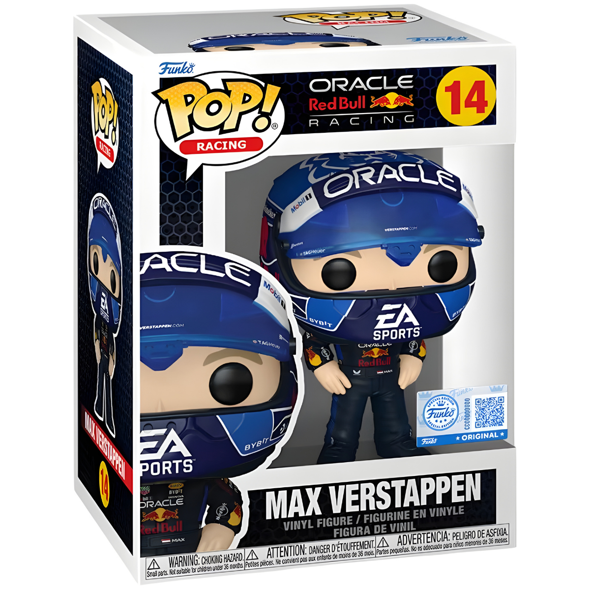Max Verstappen USA Racing Helmet Funko Pop #14 – Formula 1