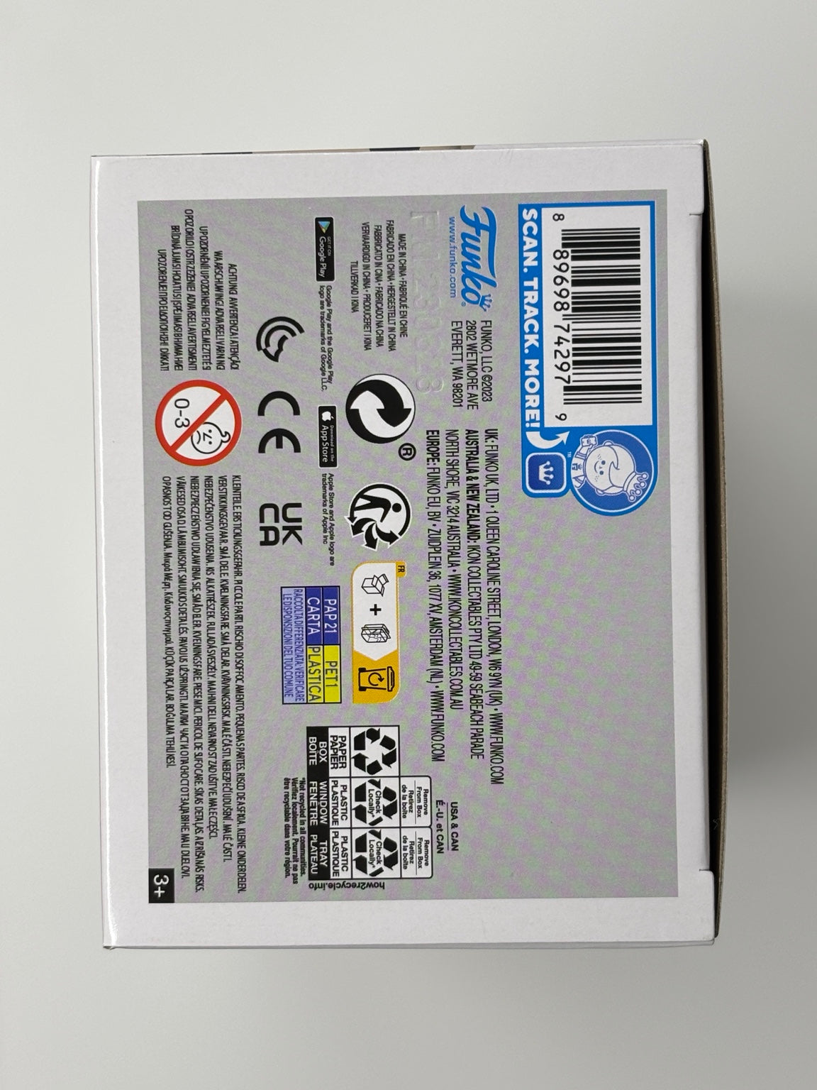 Explorer Freddy Fundays 2026 – box base and barcode