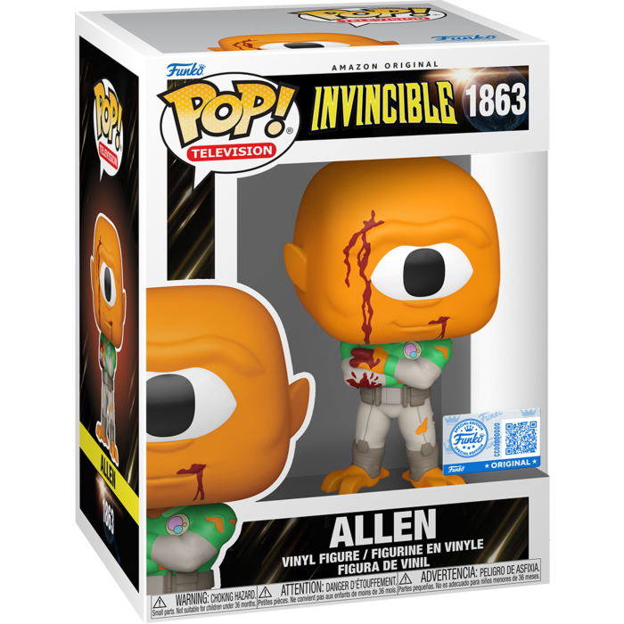 Funko Pop Allen #1863 – Invincible w/ Protector
